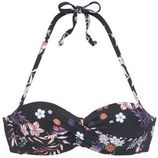 Beugelbikinitop in bandeaumodel Bettie in wikkel-look