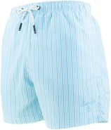 Rits zwemshort stripes blauw & wit