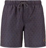 Zwemshort geo arrow blauw