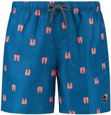 Jongens zwemshort flipflops blauw