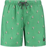 Jongens zwemshort pelican groen