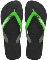 Teenslippers brasil mix zwart