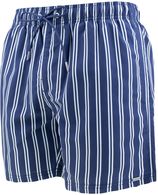 Zwemshort stripes blauw & wit