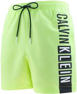 Zwemshort block side logo groen