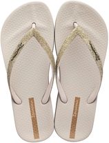 Dames teenslippers anatomic lolita beige