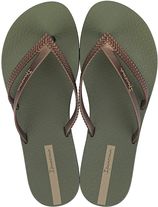 Dames teenslippers bossa groen