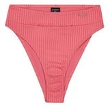 High waist bikinibroekje MIXTYPE met ribstructuur roze