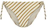 Strik bikinibroekje ecru/oker