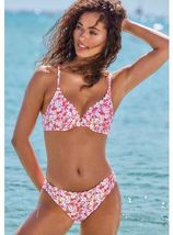 Bikinitop met beugels Jasmijn met wattage en in bloemenontwerp