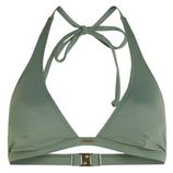 Voorgevormde halter bikinitop Marga groen