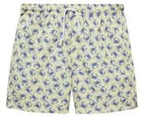 Zwemshort geel/blauw