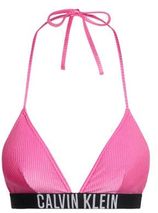 Voorgevormde triangel bikinitop roze