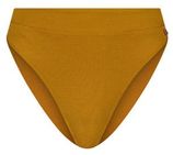 Brazilian bikinibroekje met textuur oker