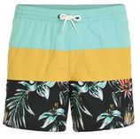 Zwemshort Mix & Match Cali blauw/geel/zwart