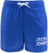Jongens zwemshort logo blauw II