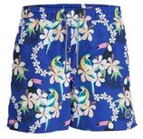 JUNIOR zwemshort JPSTFIJI blauw/multi