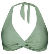 Voorgevormde halter bikinitop Isla groen