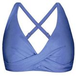 Voorgevormde halter bikinitop Isla blauw