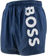 BOSS zwemshort octopus blauw