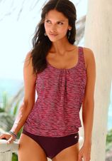 KangaROOS Oversized tankini in gemêleerde look