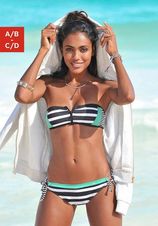 KangaROOS Bandeau-bikinitop ANITA met ritssluiting tussen de cups